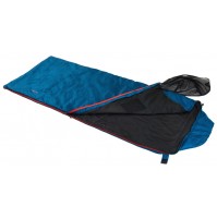 Snugpak Travelpak Traveller PETROL BLUE Antibacterial Sleeping Bag with Mosquito Net